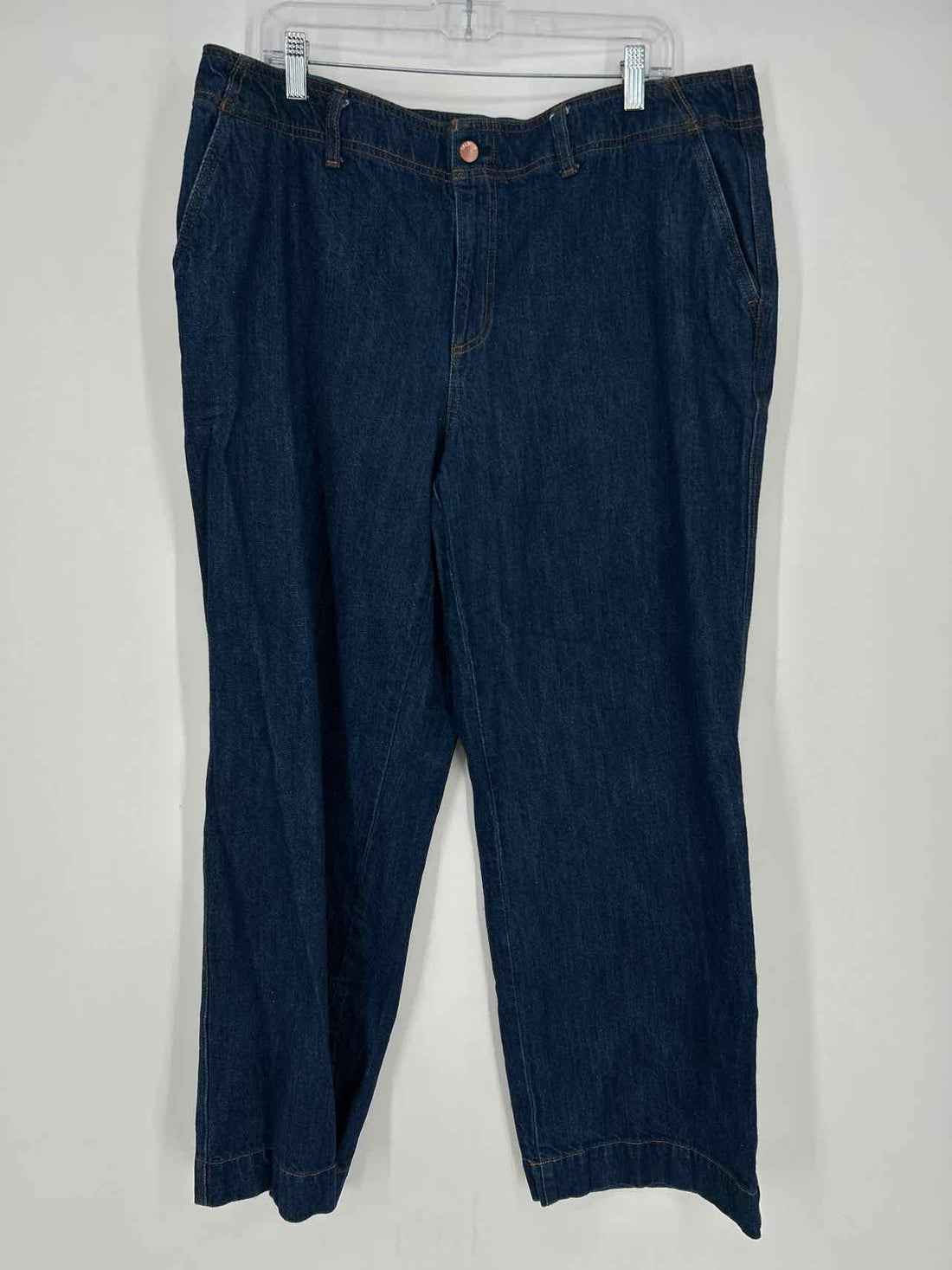 Talbots Size 16 Dark Wash Denim Pants
