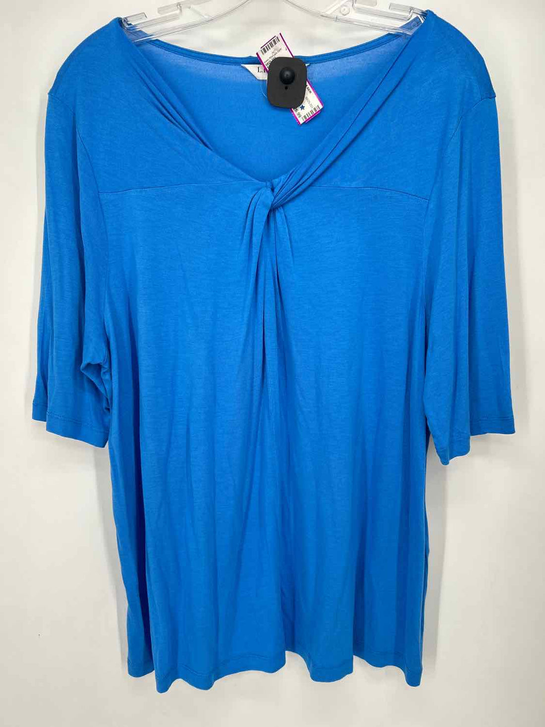 LK Bennett London Size XL Blue Short Sleeve