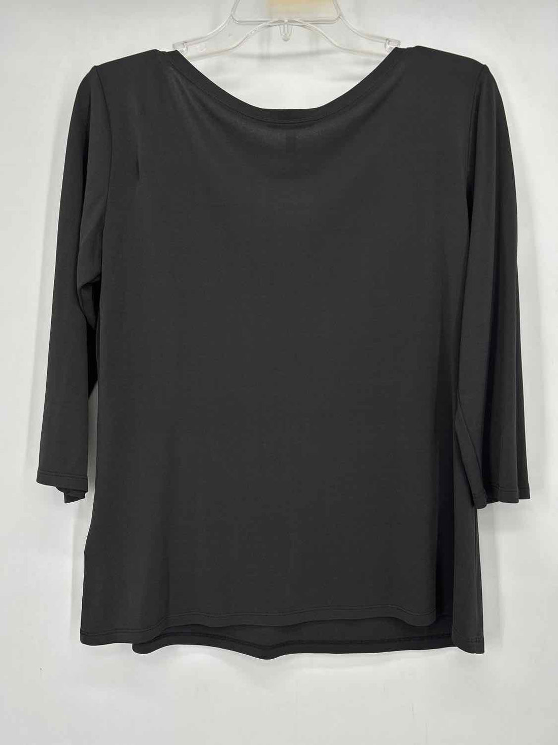 Eileen Fisher Size S Dark Gray Silk Long Sleeve