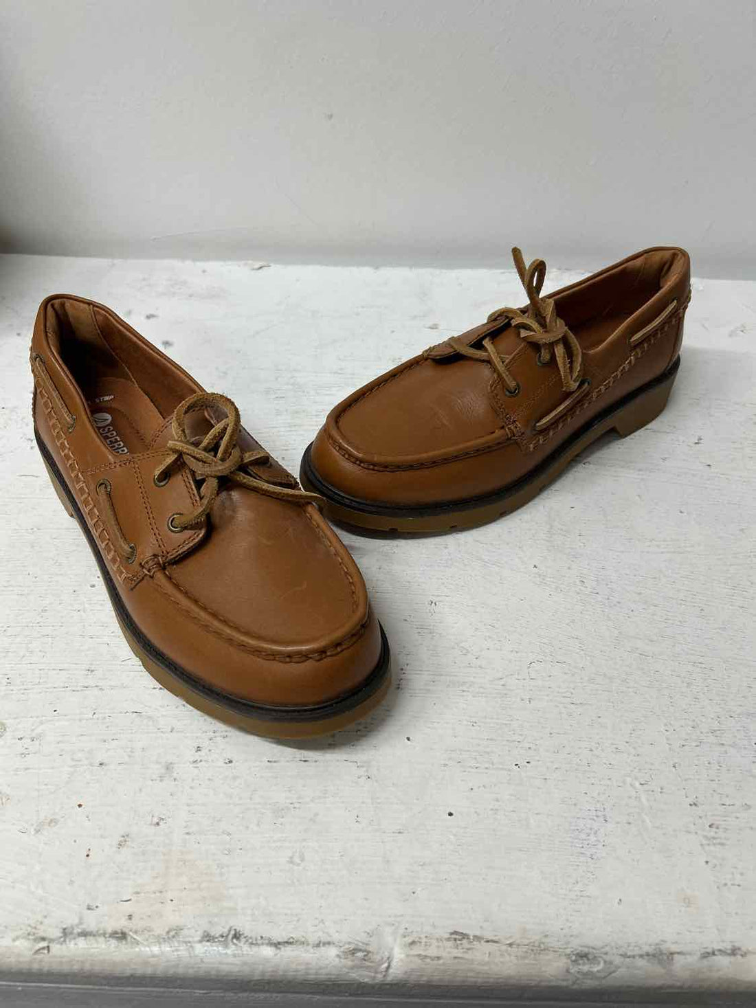 Sperry Women Size 8.5 Cognac Loafers