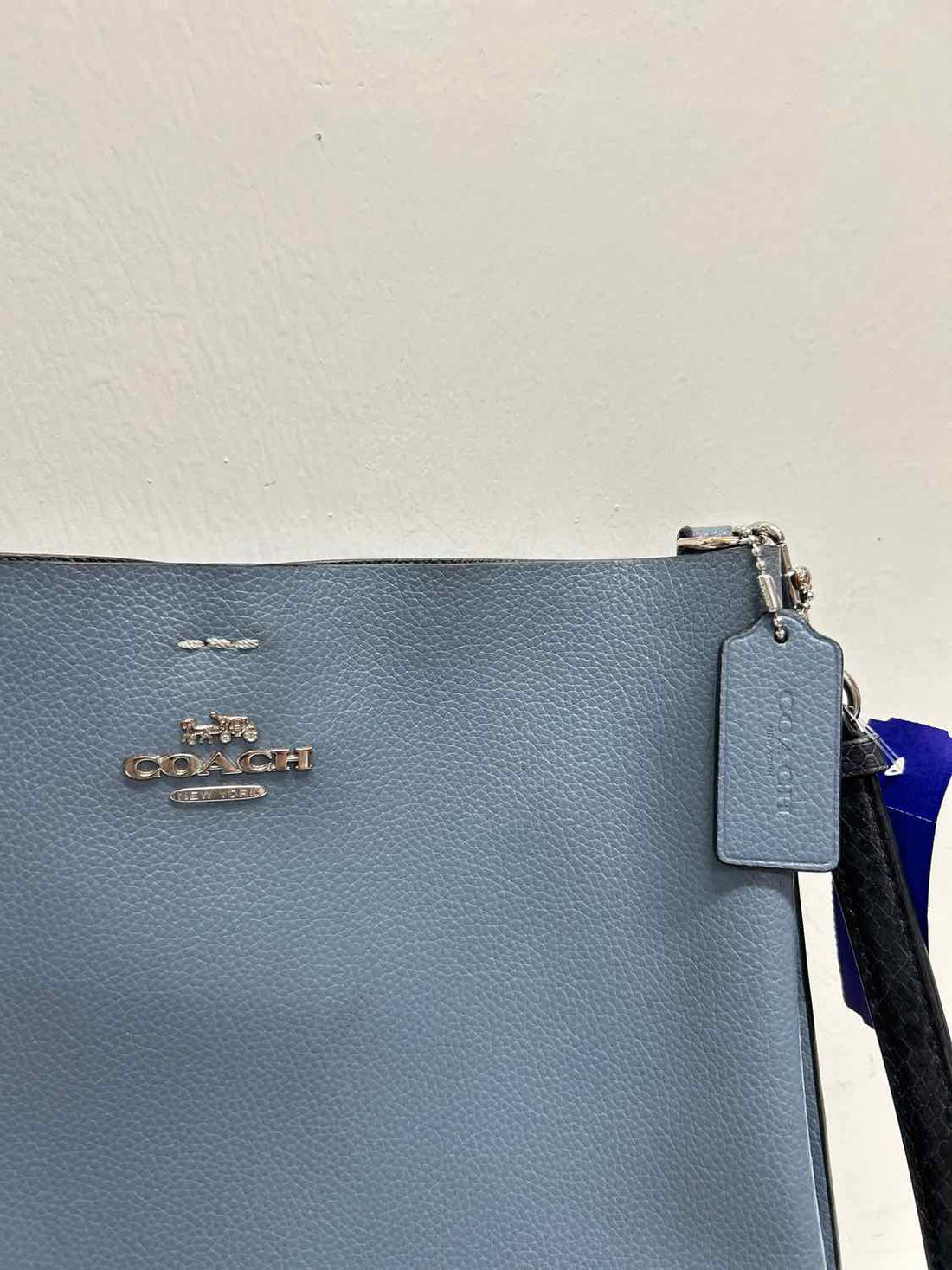 Coach Blue Leather Crossbody