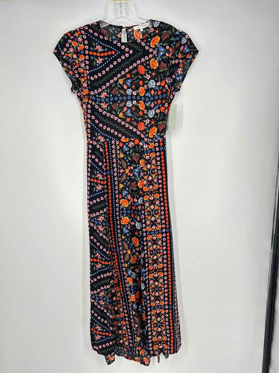 Olivaceous Size M Black Floral NWT Maxi
