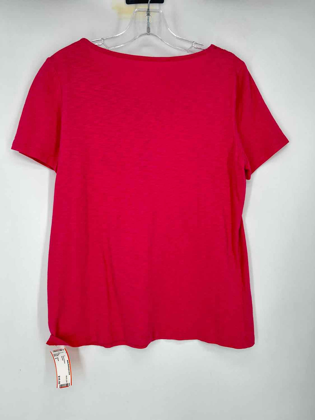 Talbots Size S Hot Pink Short Sleeve