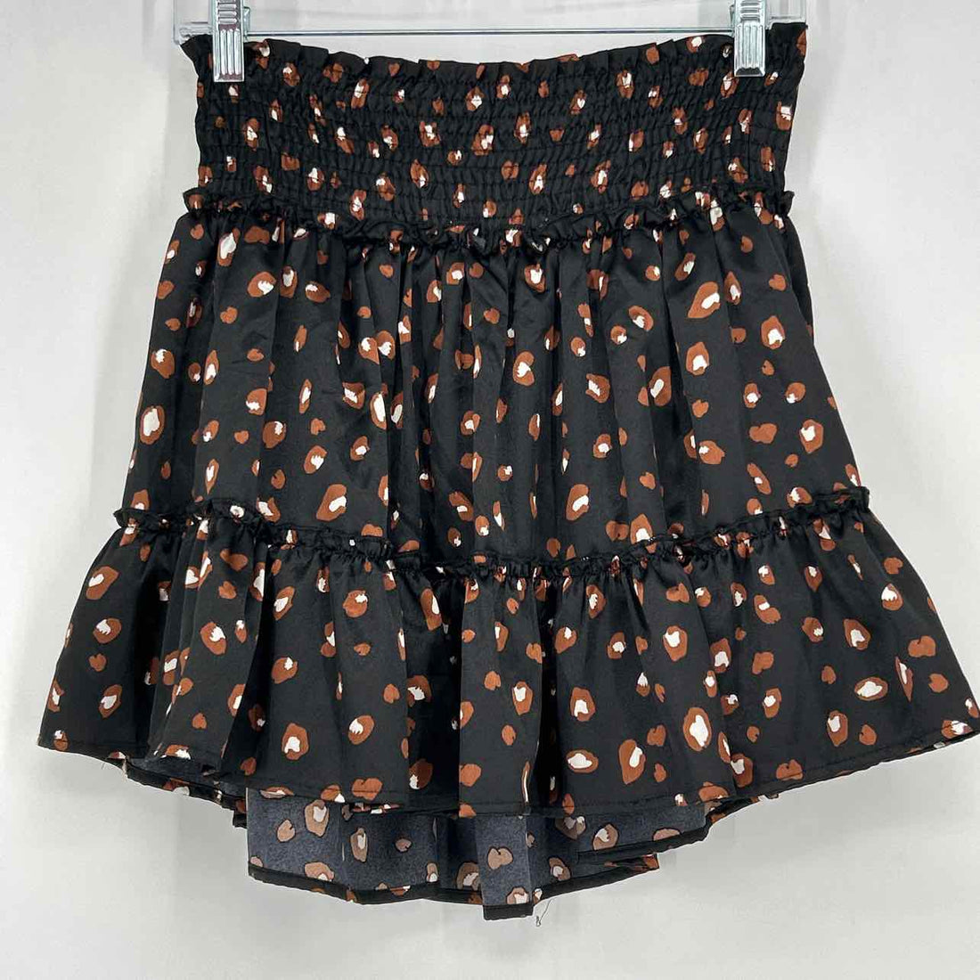 Altard State Size L Black Leopard Skort