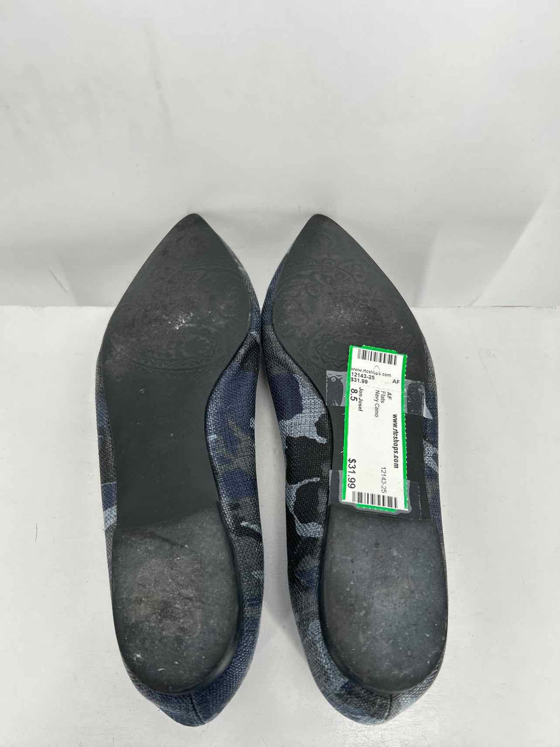 Jon Josef Women Size 8.5 Navy Camo Flats