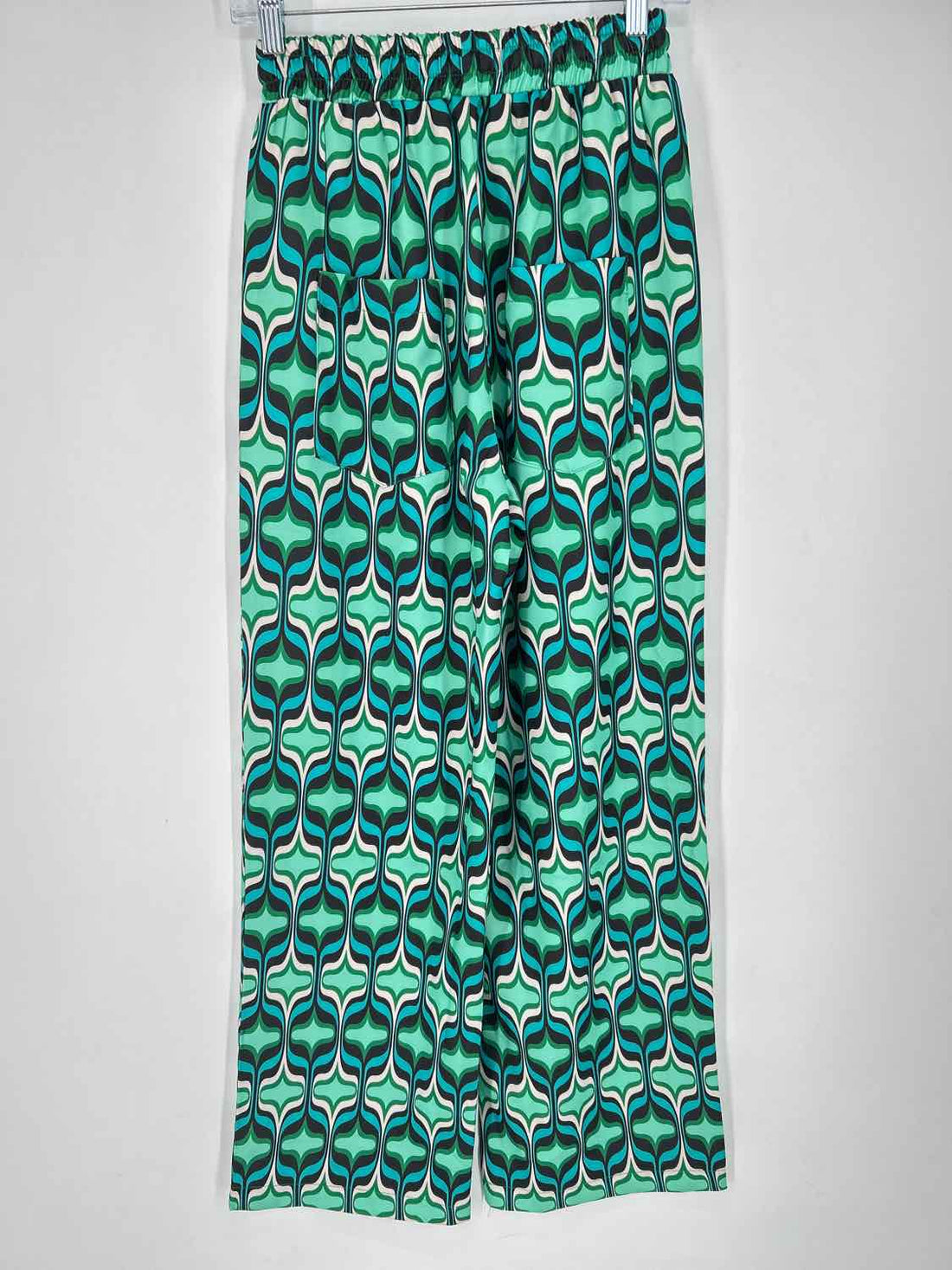 Sunday Up Size M Green Print Pants