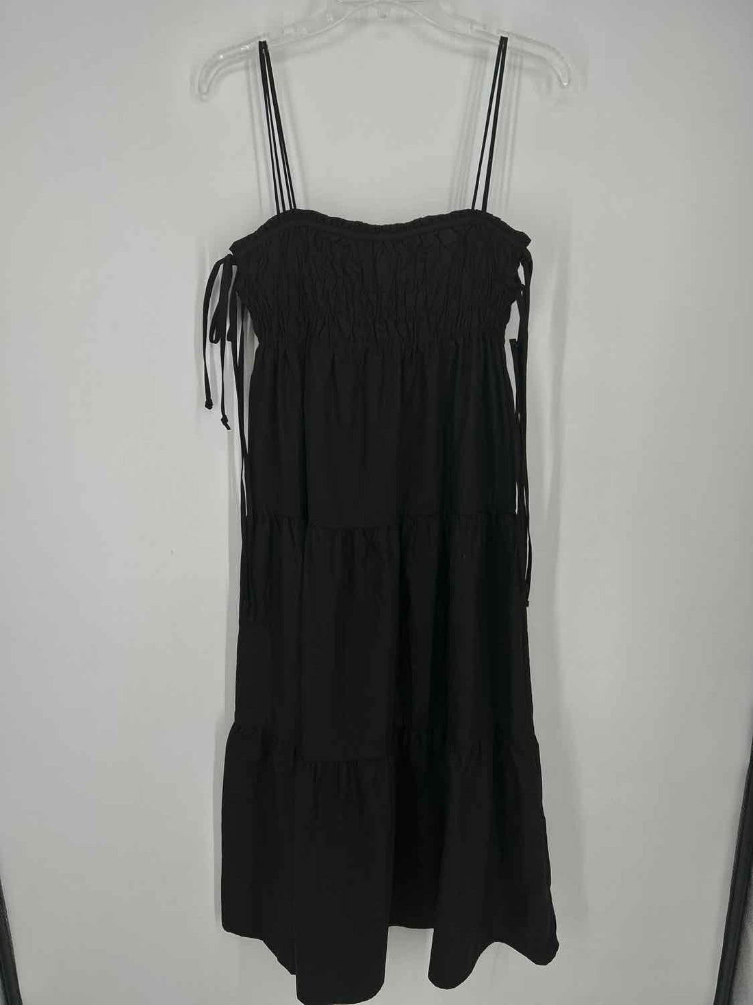 Aqua Size XS Black Sleeveless Dress