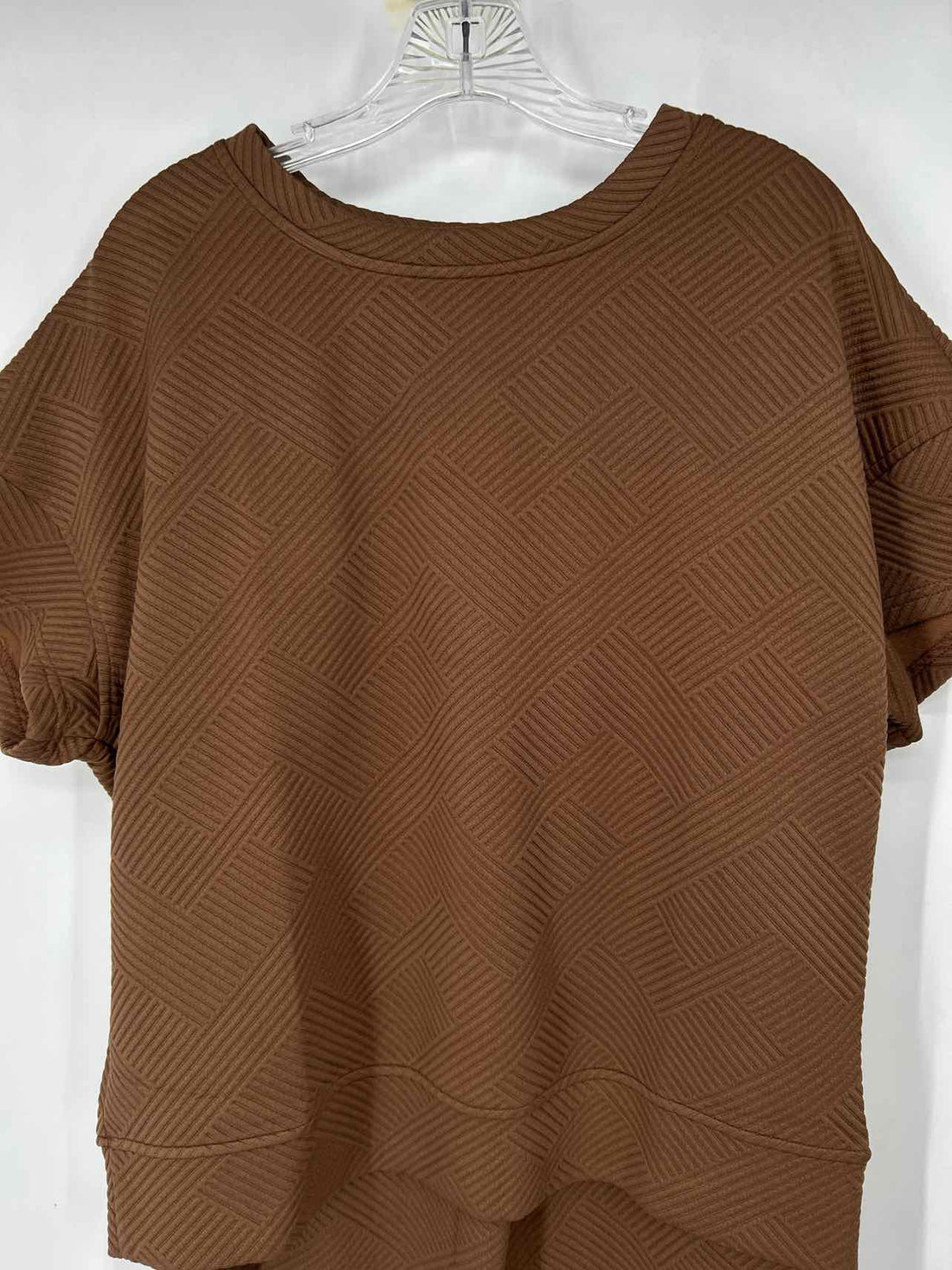 No Brand Name Size S Brown Textured Multi-Piece Set