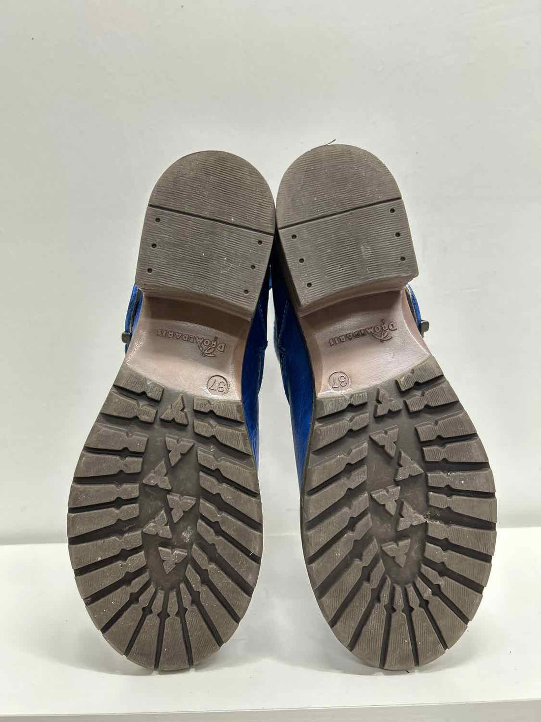 Dromedaris Women Size 37 (6.5-7) Cobalt Blue New In Box Ankle Boot