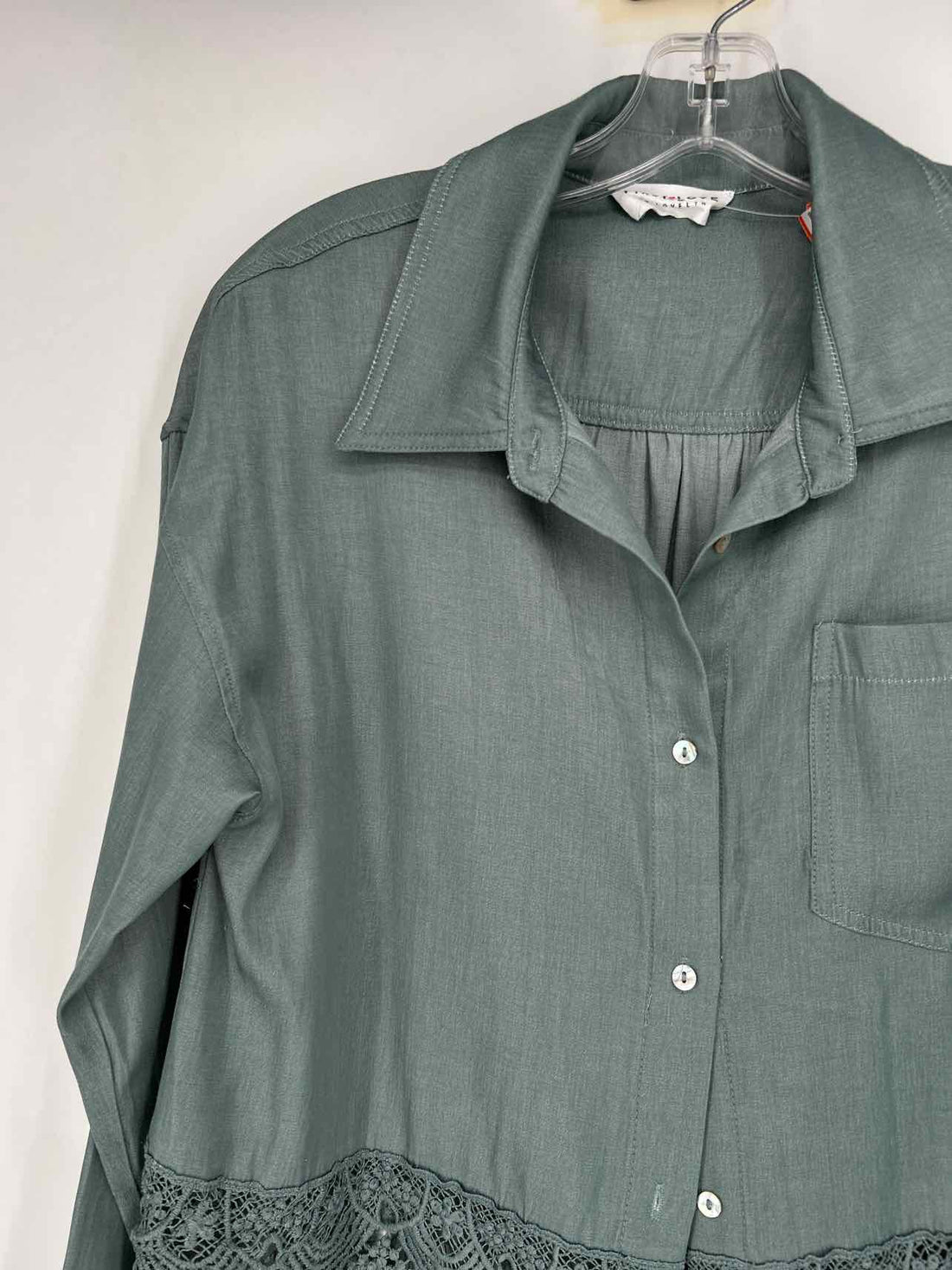 First Love Size S Green Long Sleeve