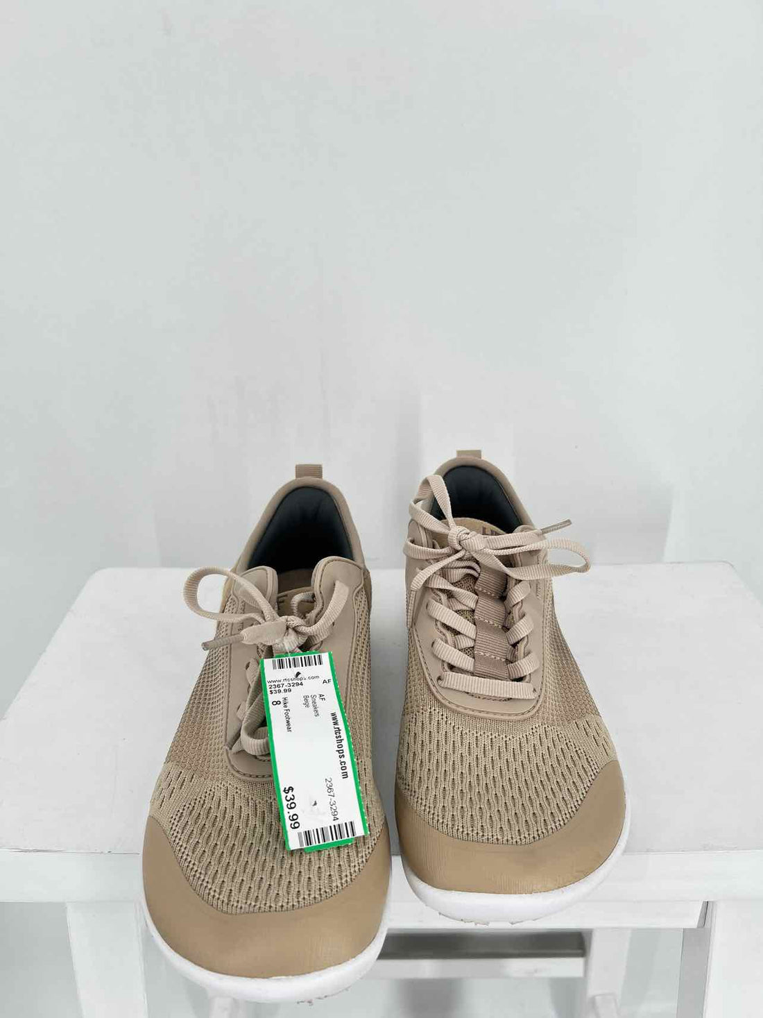 Hike Footwear Women Size 8 Beige Sneakers