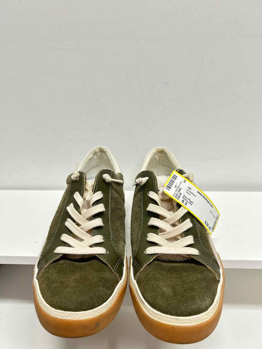 Dolce Vita Women Size 8.5 Olive Sneakers