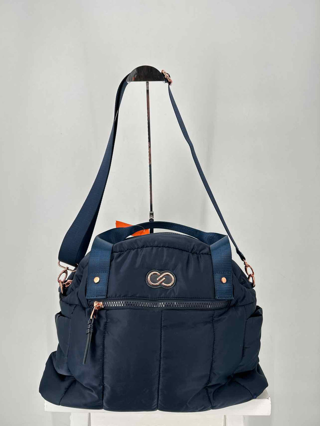 Calia Navy Quilted Duffel