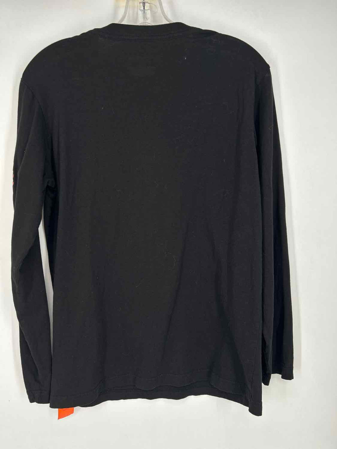 Fanatics Size M Black & Orange Long Sleeve Active Tops