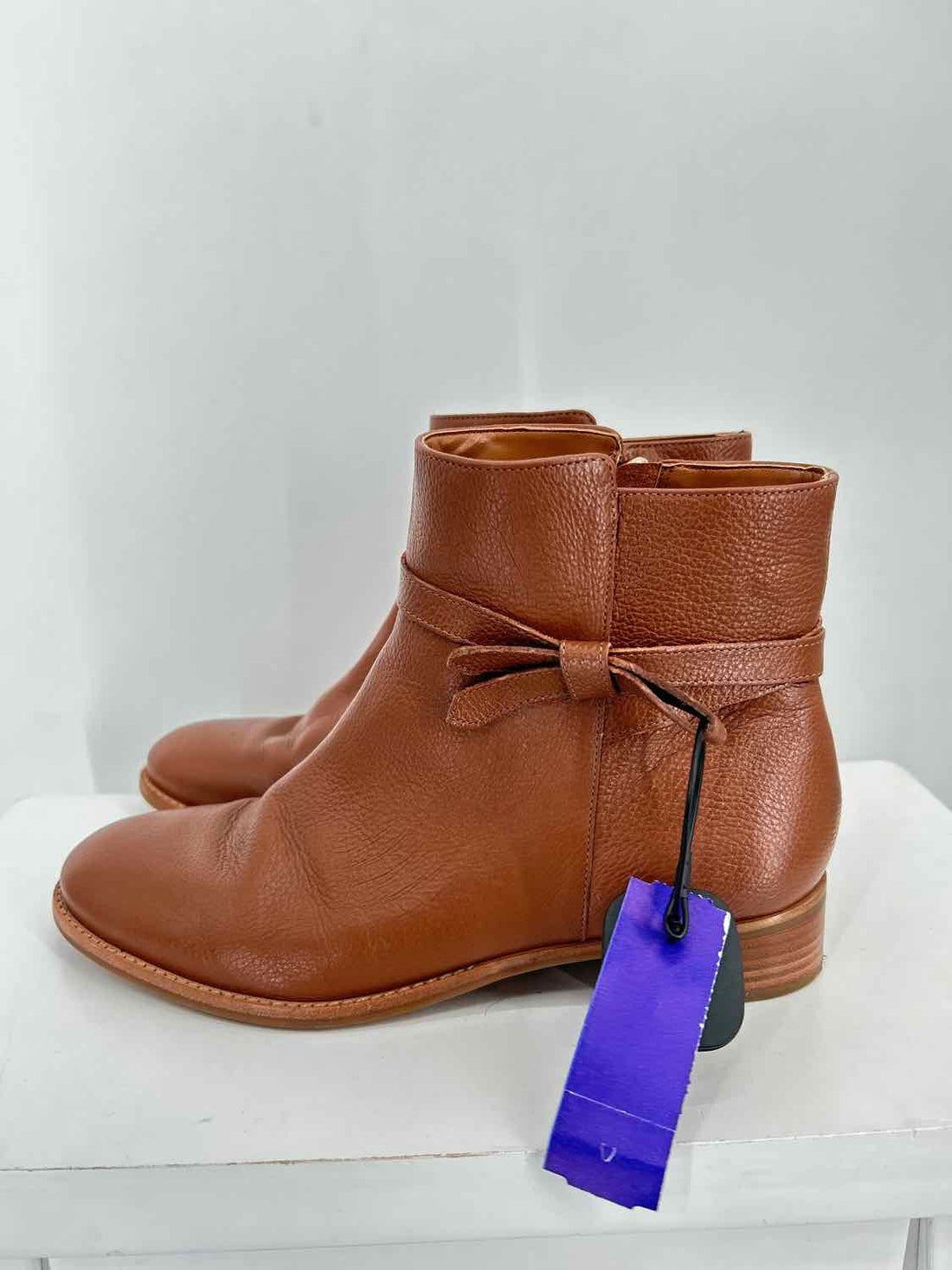 Talbots Women Size 9.5 Brown Leather Ankle Boot