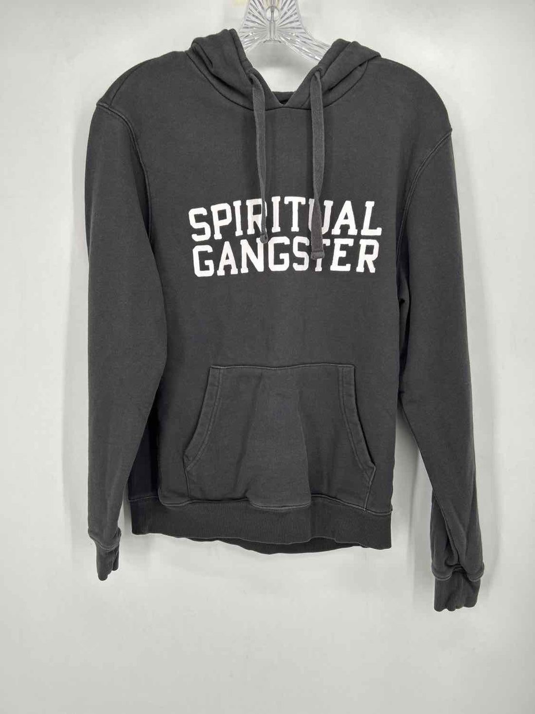 Spiritual Gangster Size S Gray Hoodie