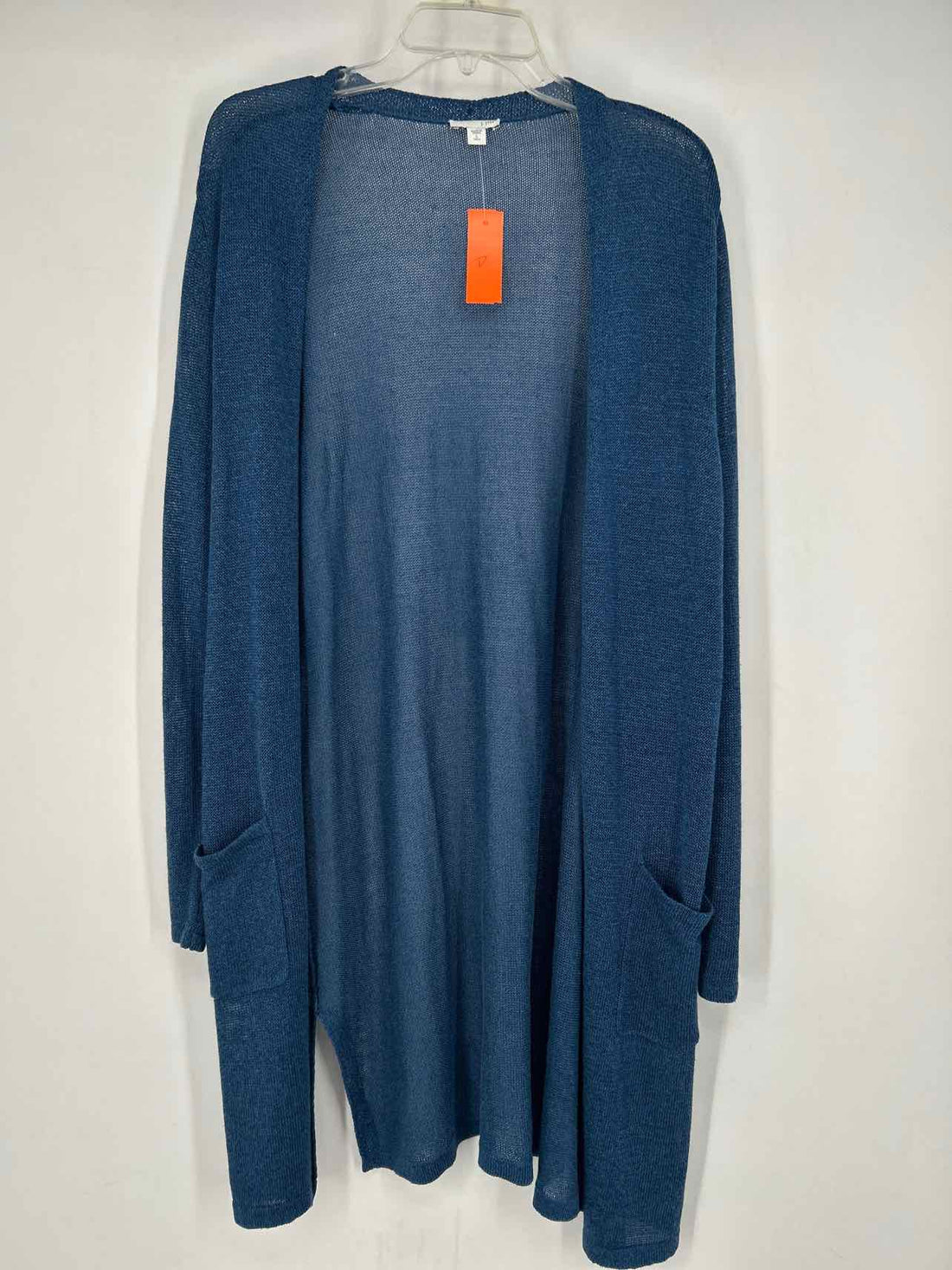 J Jill Size L Tall Dark Blue Cardigan