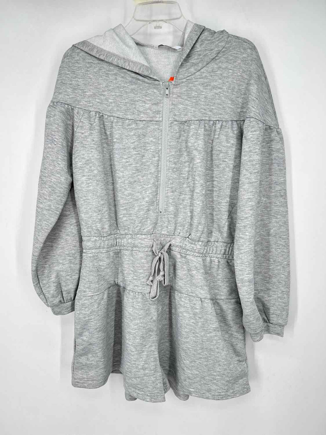 Cicy Bell Size L Gray Long Sleeve Rompers