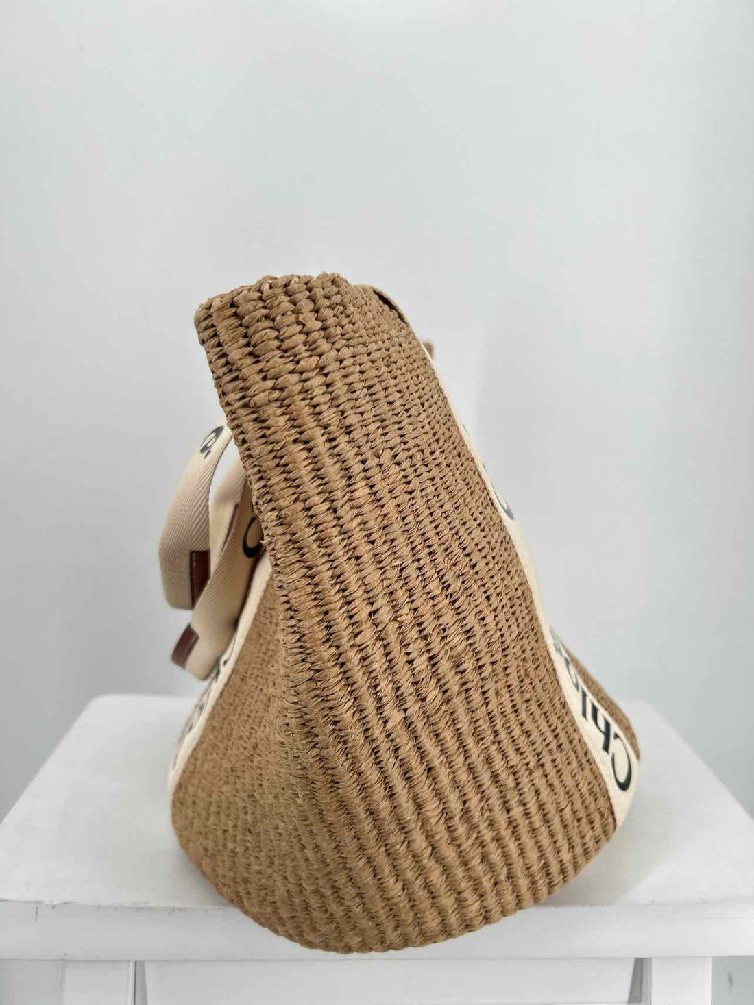 Chloe LUXURY Raffia Woody Large Mifuko Tote