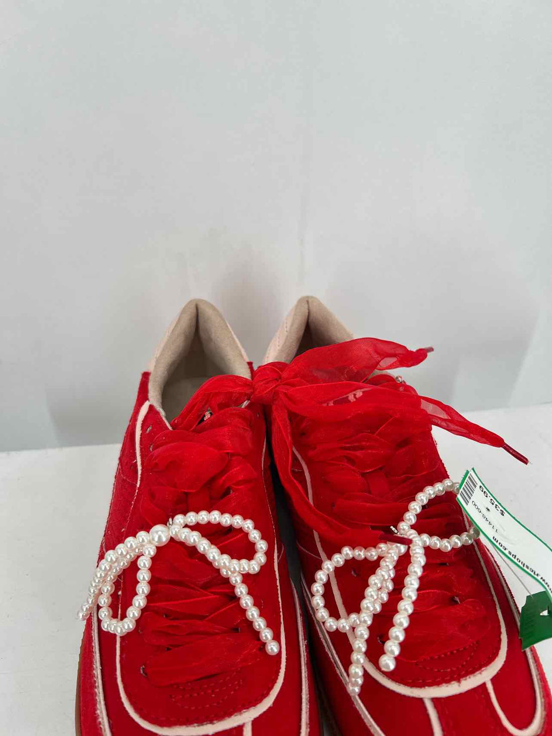 Shu Shop Women Size 8.5 Red New Sneakers
