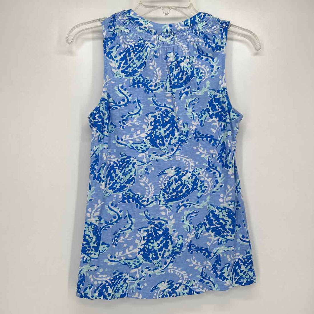 XXS Blue Print Lilly Pulitzer Tank Top