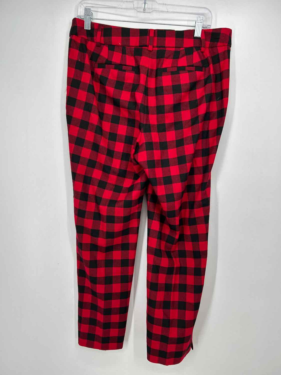 Talbots Size 10P Red Gingham Pants