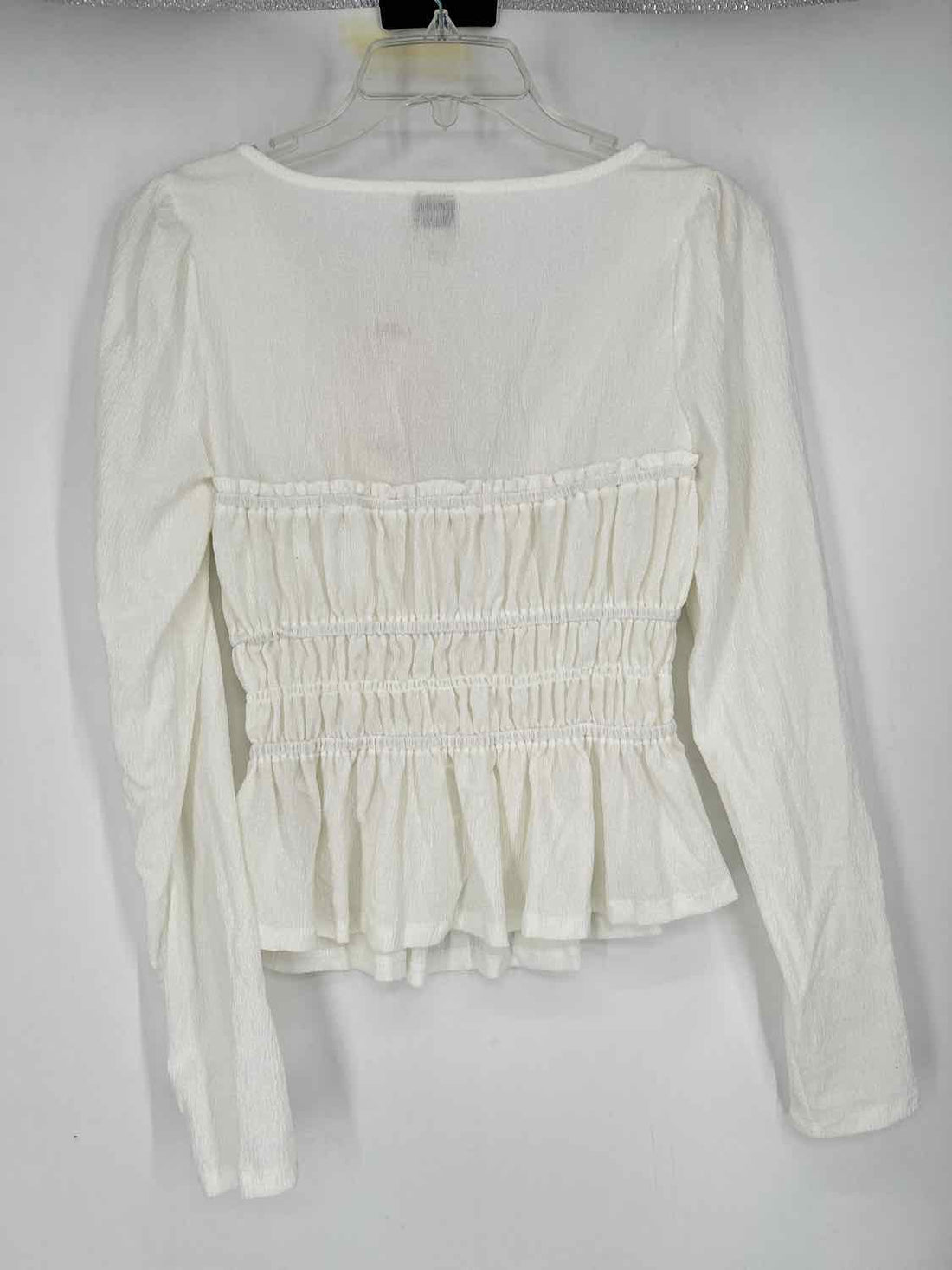 Maeve Size S White Long Sleeve