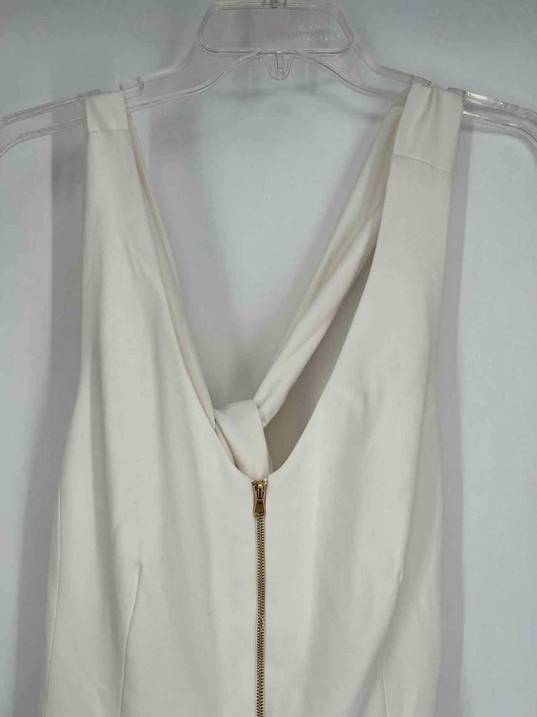 Trina Turk Size 12 White Sleeveless Rompers