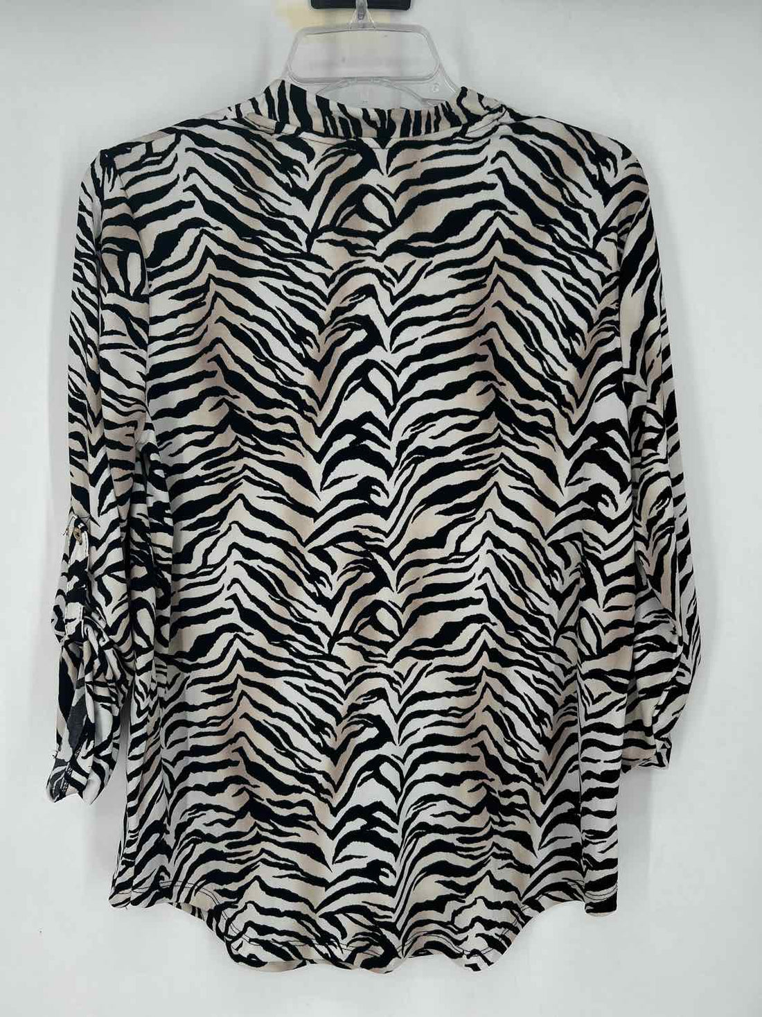 Jones New York Size M Tiger Print Long Sleeve