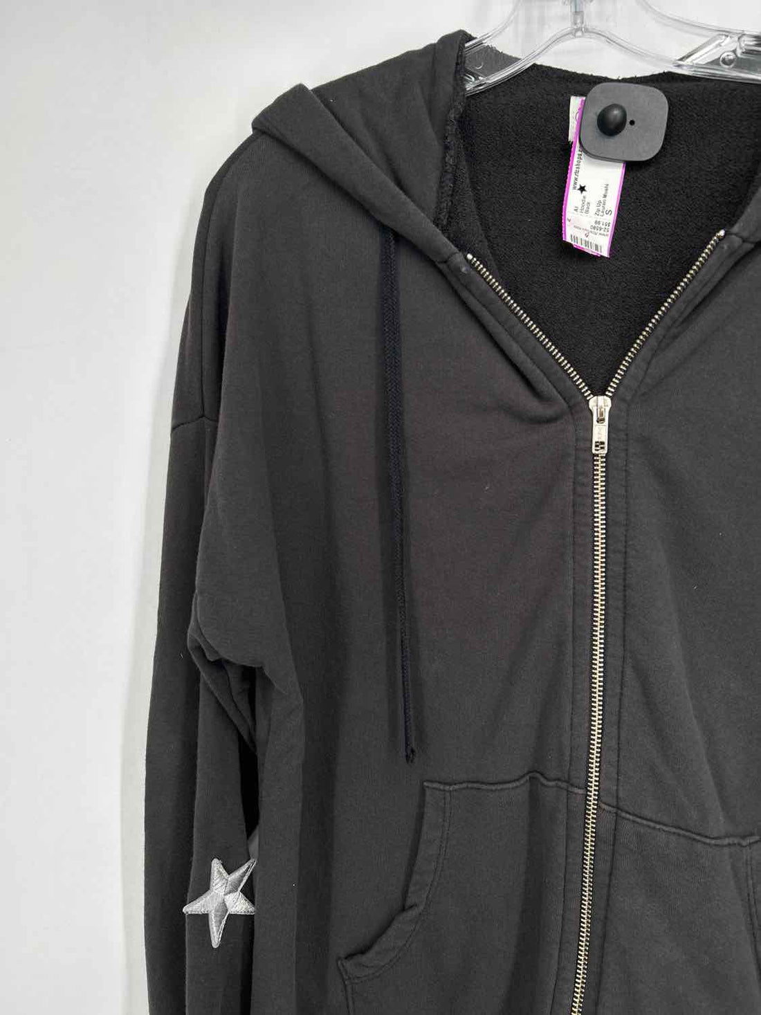 Lauren Moshi Size S Black Hoodie