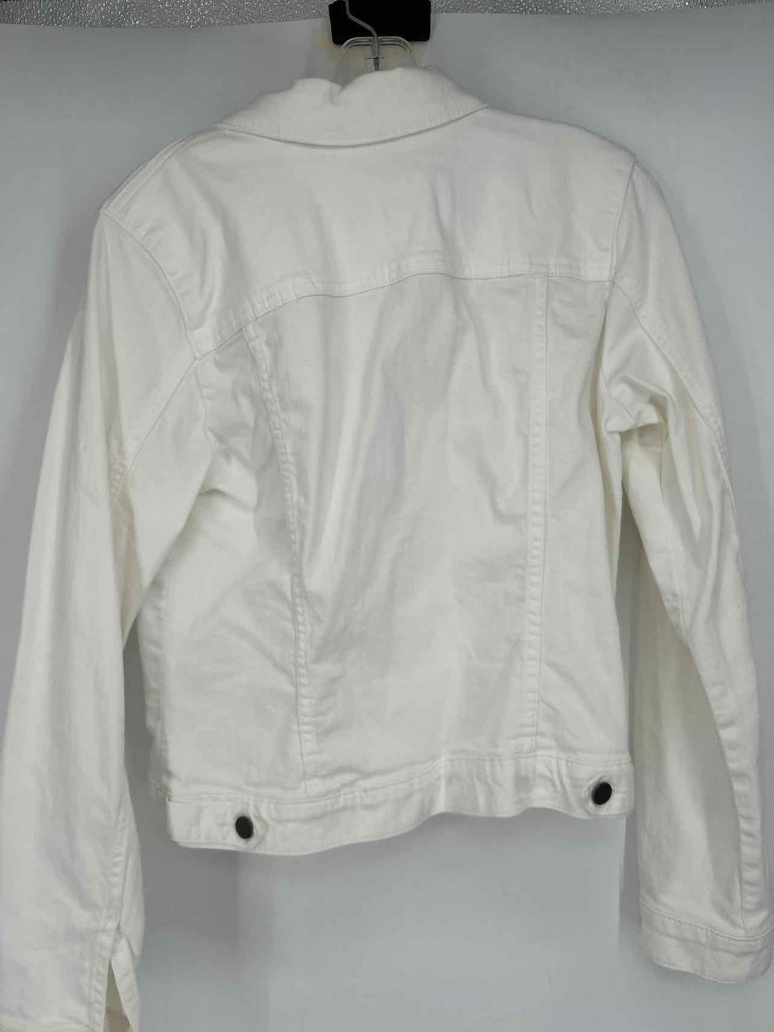 KUT Size L White Denim Jacket