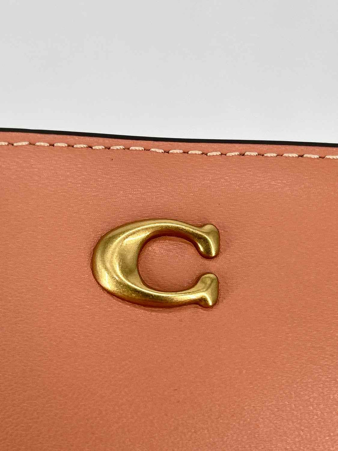 Coach Peach Leather NWT Wallet