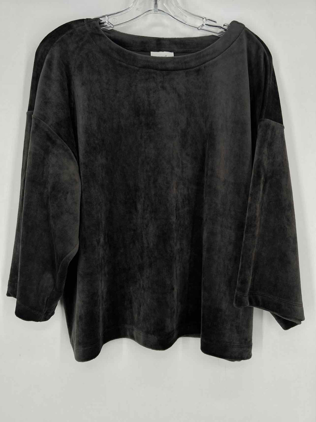 Pure Jill Size S Grey Velvet Long Sleeve