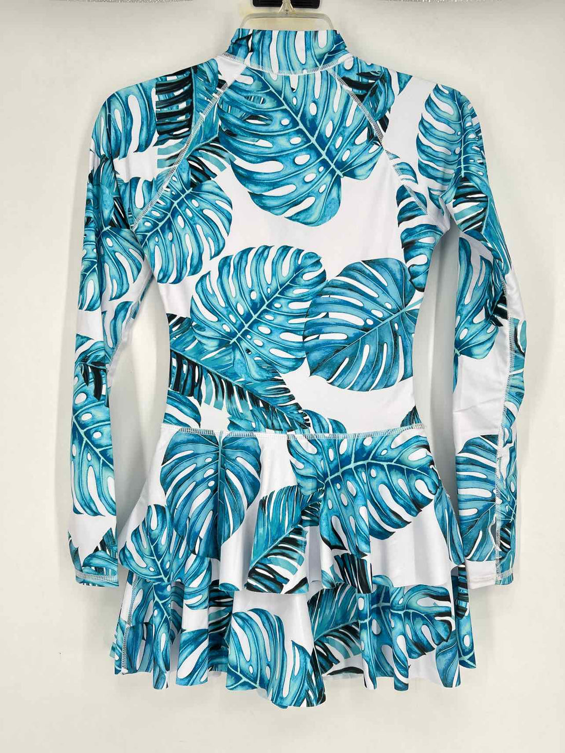 Uniquebella Size XS White & Blue Swimsuit 1 Piece