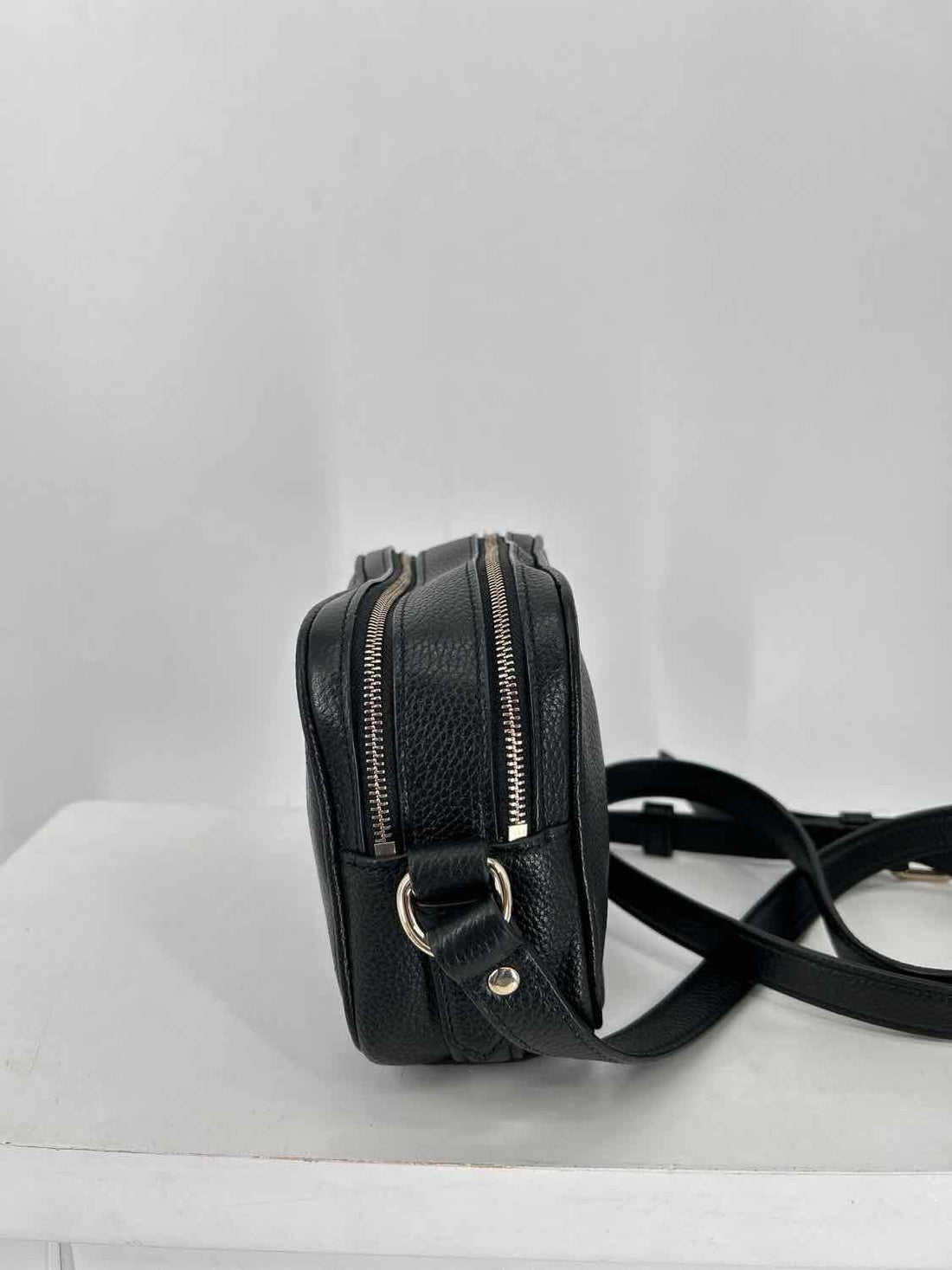 Kate Spade Black Pebbled Leather Crossbody