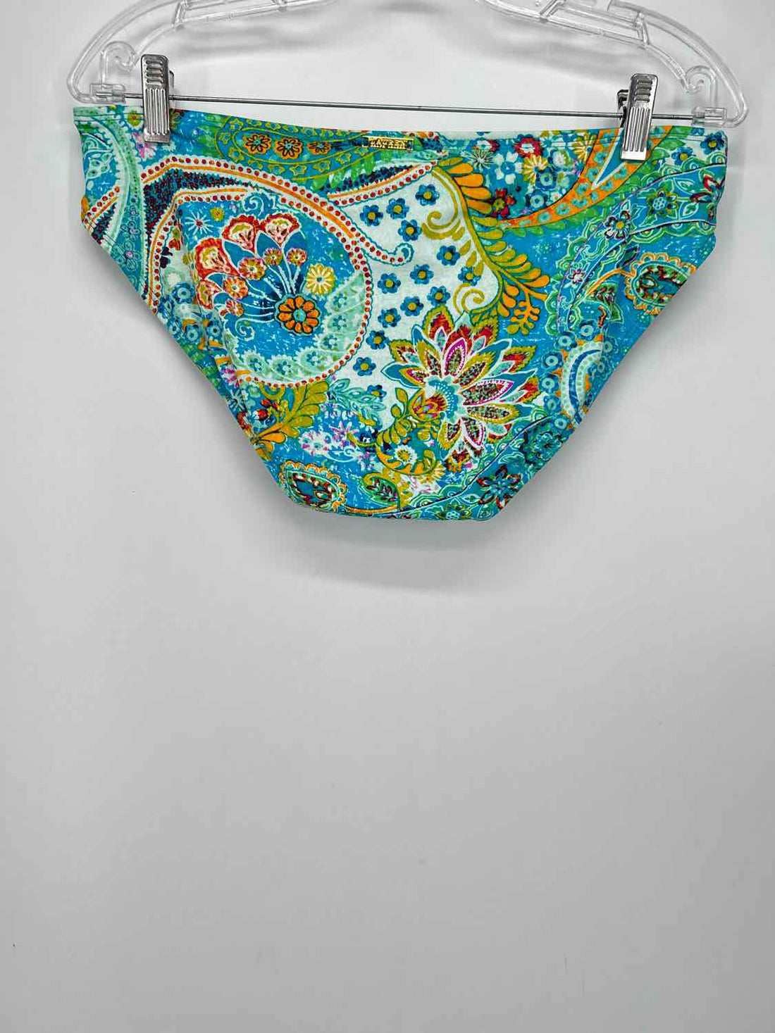 Ralph Lauren Size M Blue Paisley 2 PC Swimsuit