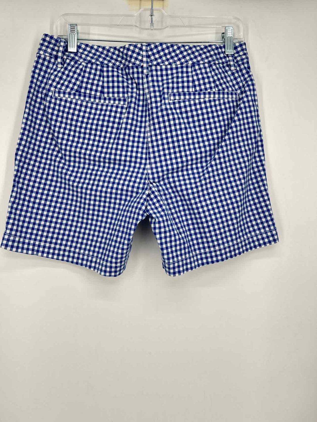 Talbots Size 6 Blue Gingham Shorts