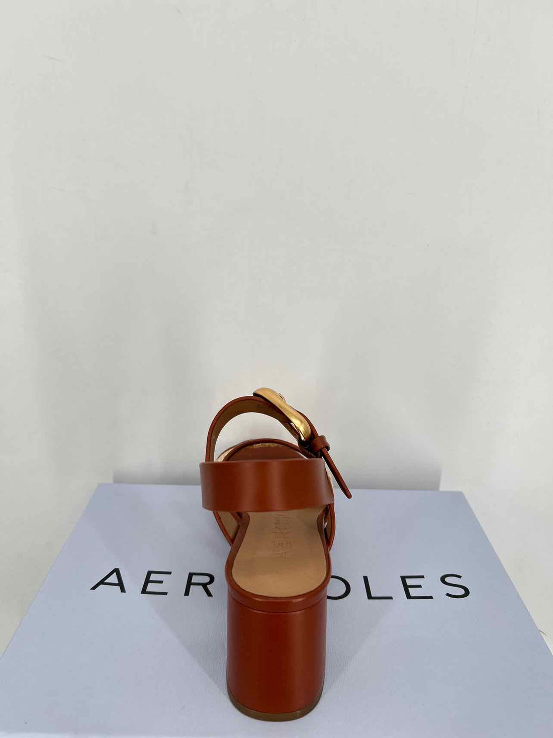 Aerosoles Women Size 6.5 Cognac New In Box Raffia Sandals