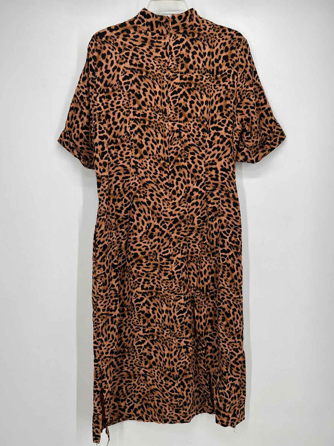 Chicos Size 2 (12) Leopard Dress