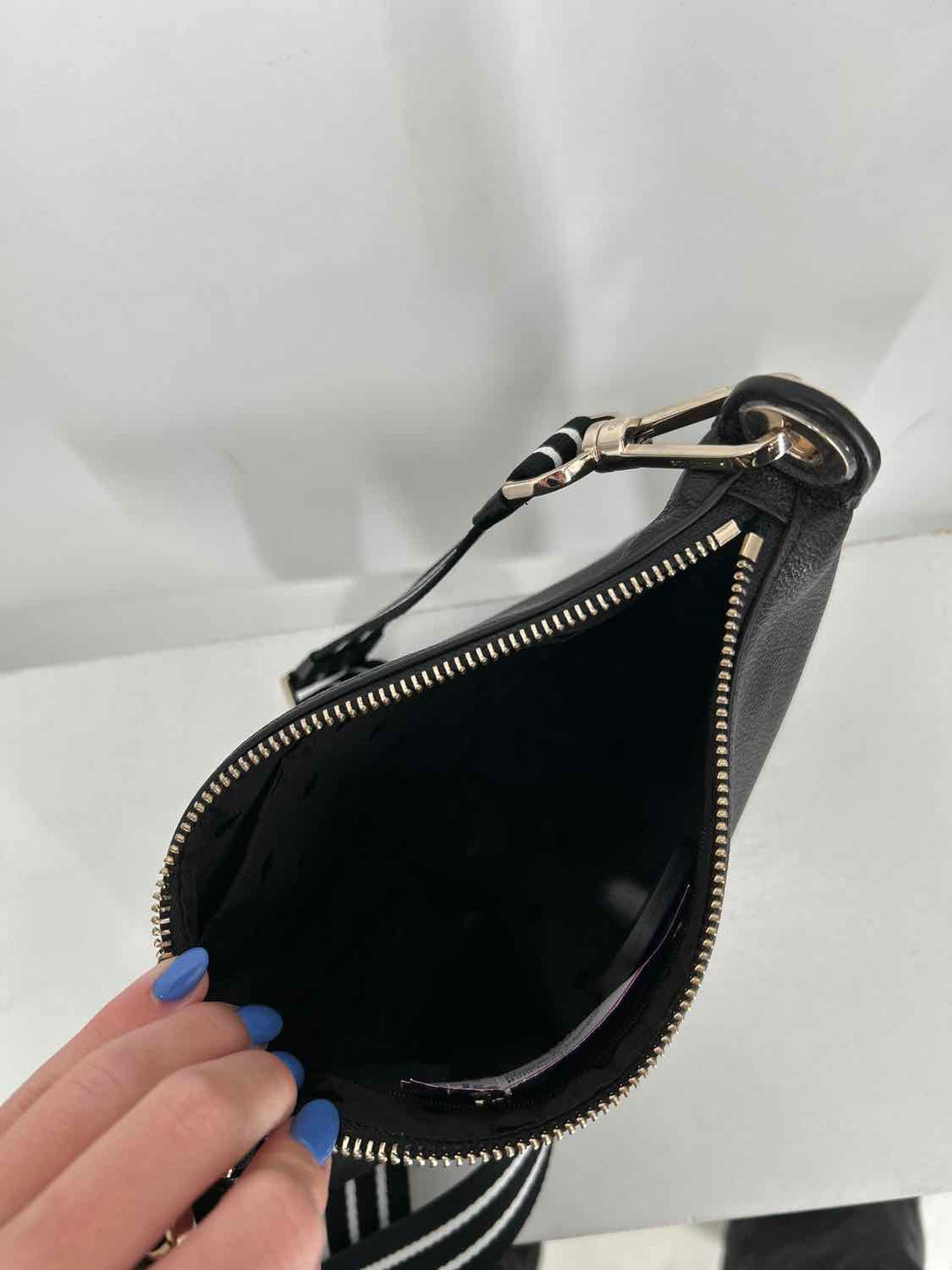 Kate Spade Black Pebbled Leather Crossbody