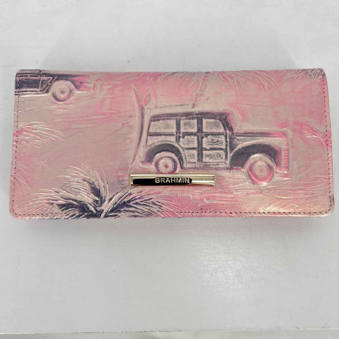 Brahmin Pink & Purple NWT Wallet