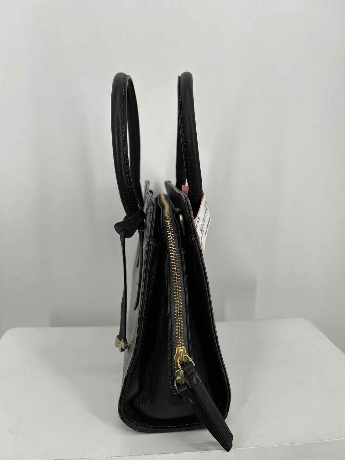 Radley London Dark Purple Croc Embossed Leather Excellent Condition Satchel