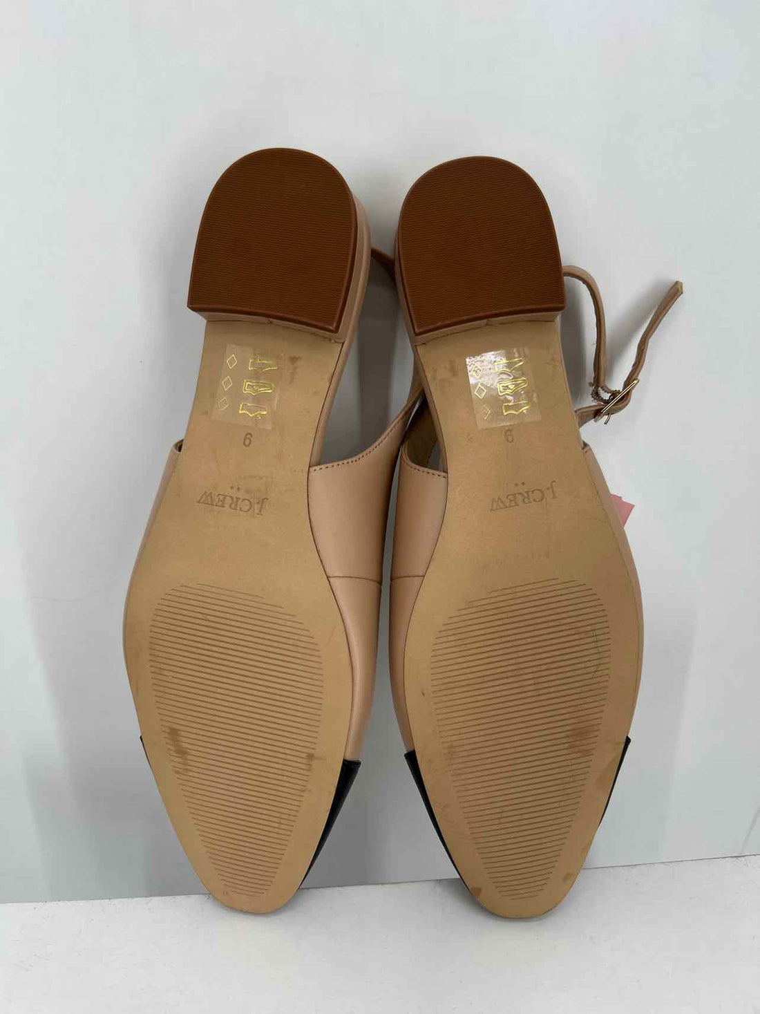 J Crew Women Size 9 Beige & Black Flats