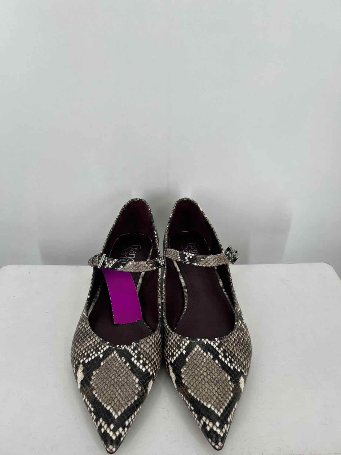 Franco Sarto Women Size 8.5 Reptile Flats