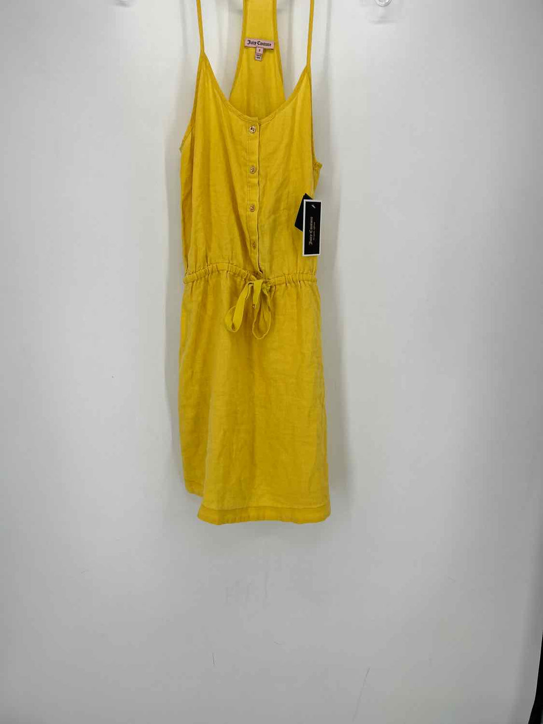Juicy Couture Size S Yellow NWT Dress