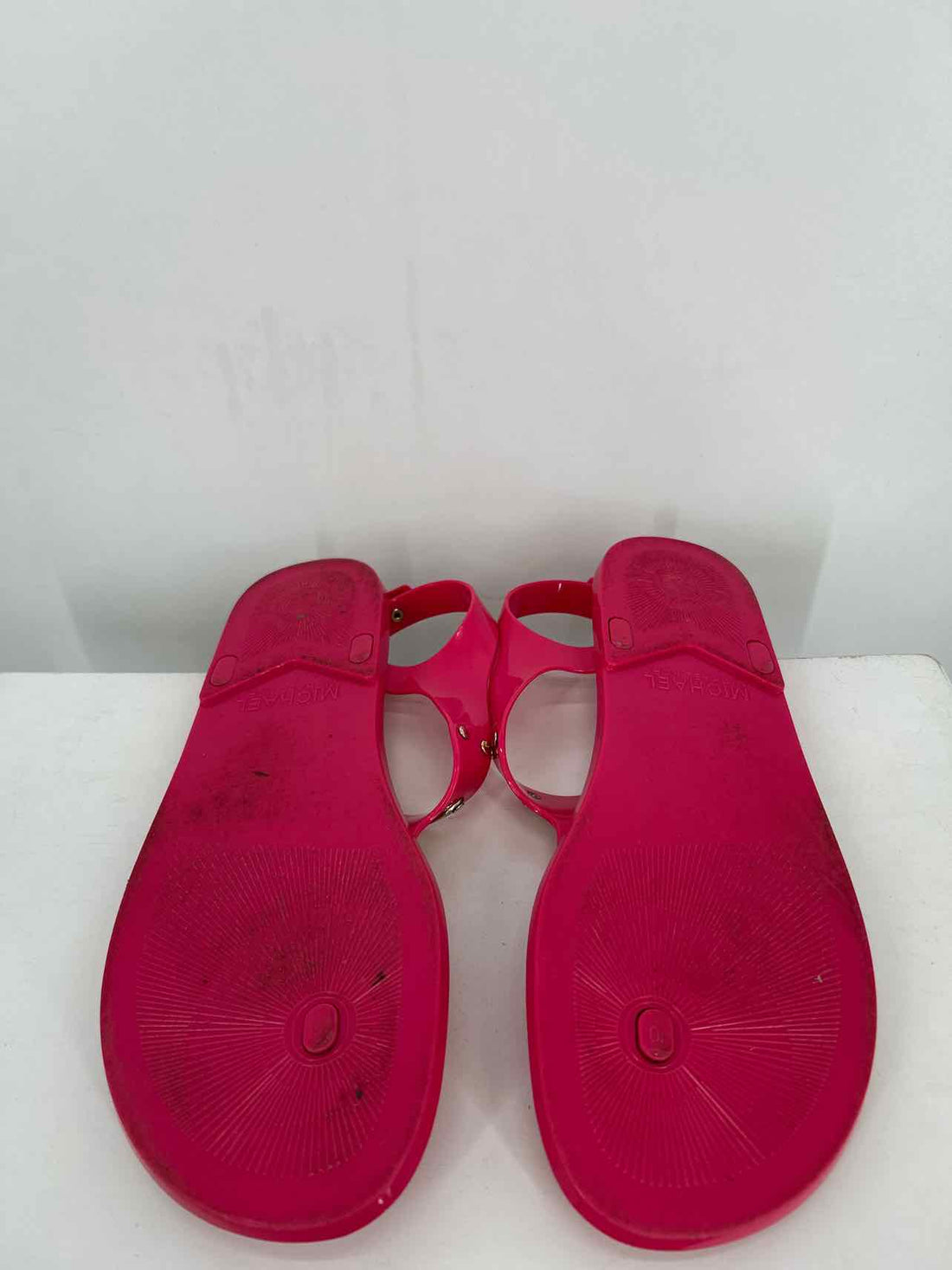 Michael Kors Women Size 10 Hot Pink Jelly Sandals