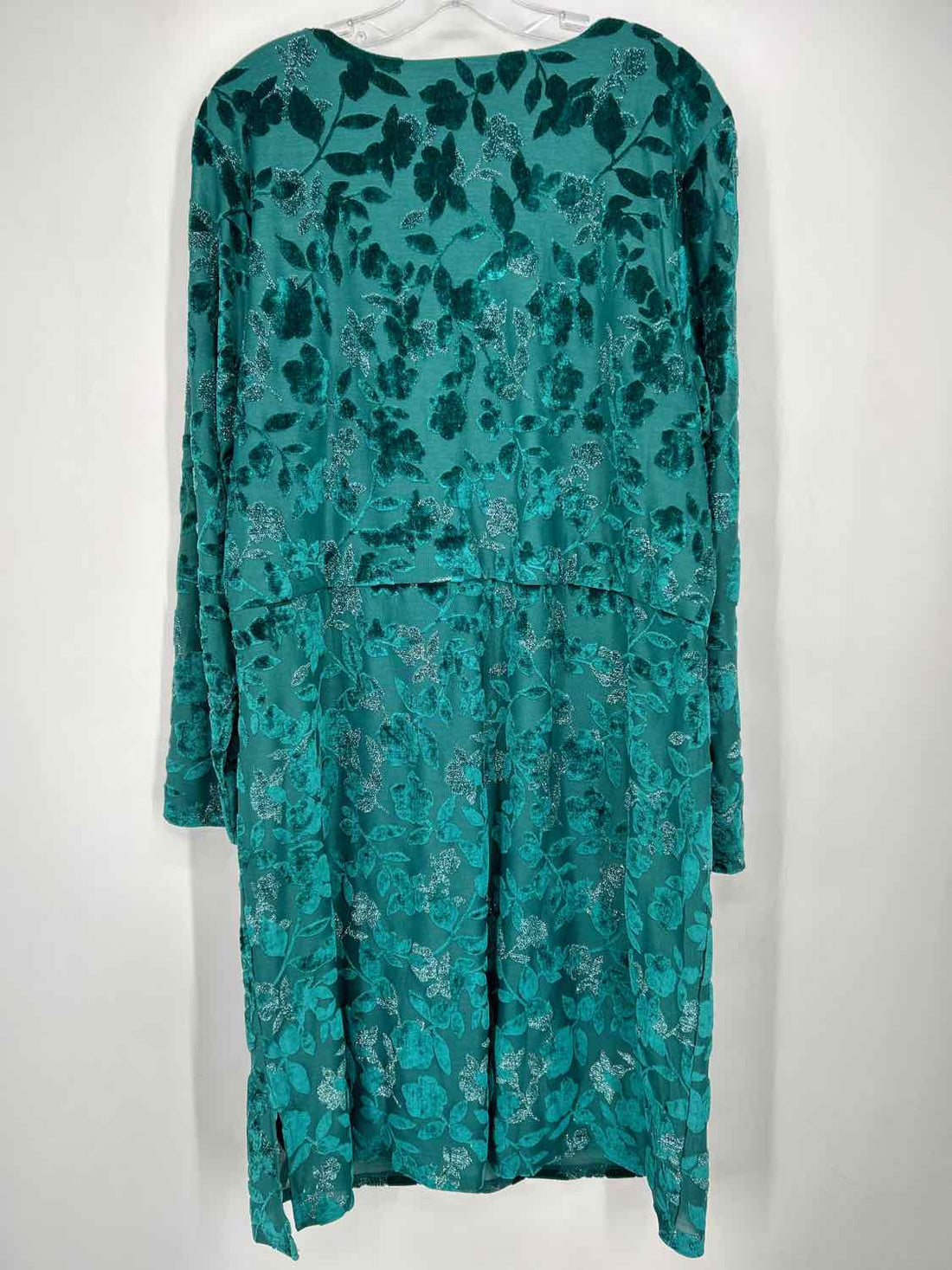 Isaac Mizrahi XL Green Long Sleeve Holiday