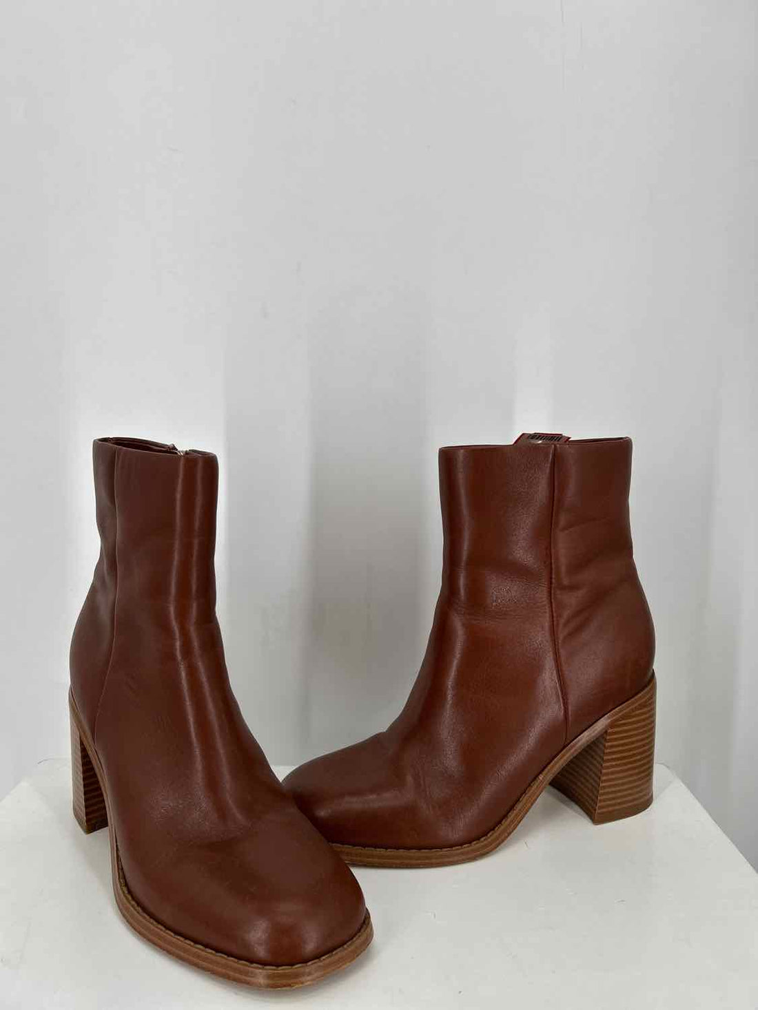 Marc Fisher Women Size 7 Dark Brown Pre Owned Leather Ankle Boot