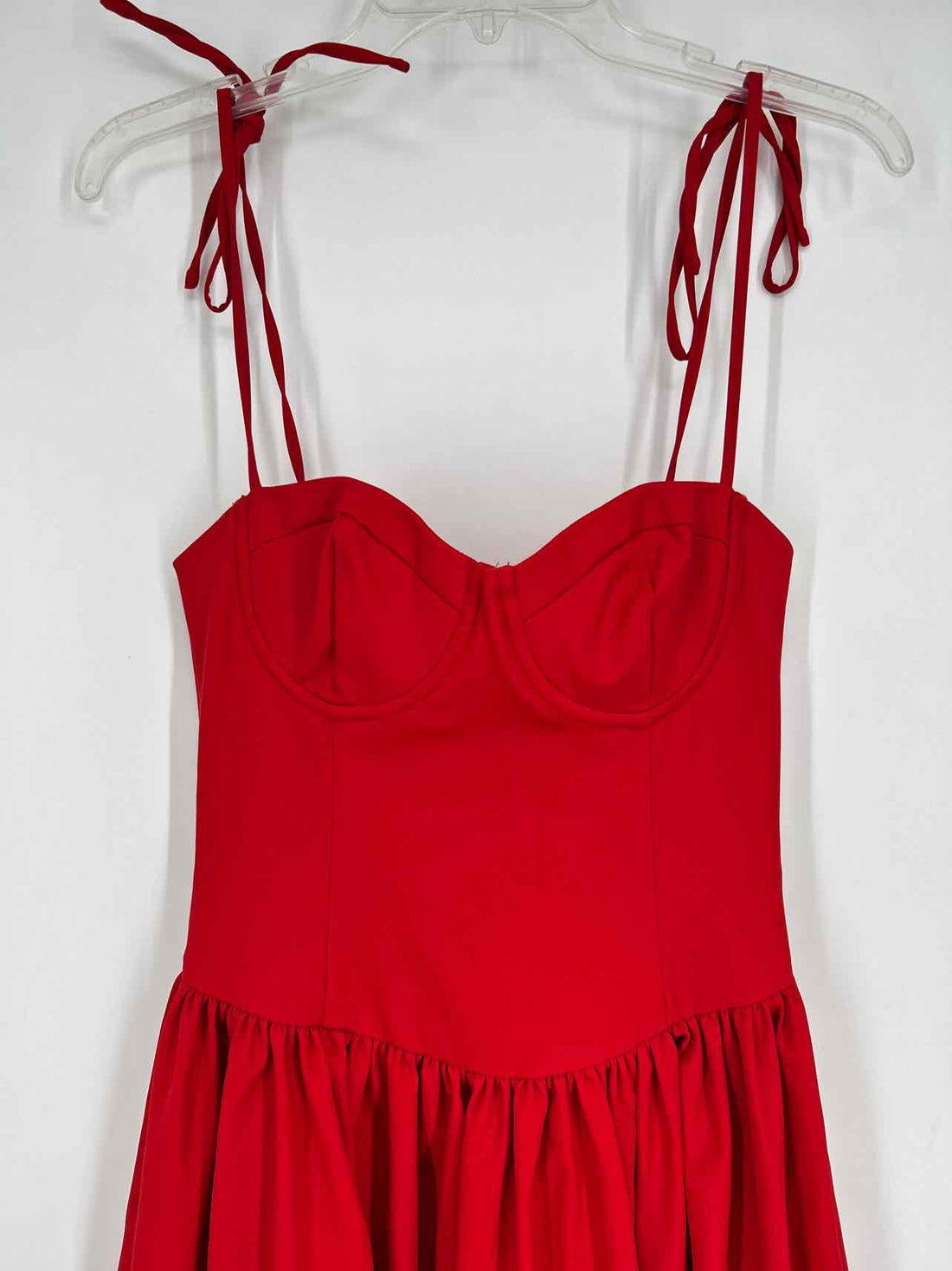 More To Come Size XS Red Sleeveless Dress