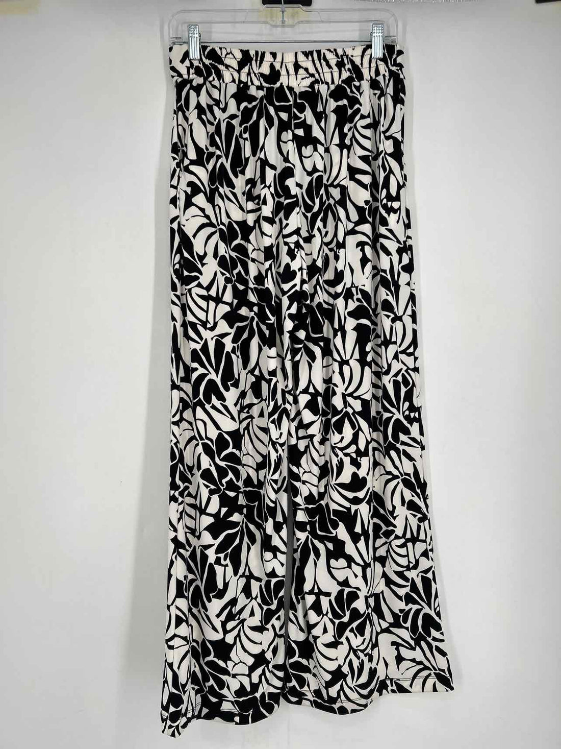 3 Dots Size S White & Black Print Pants